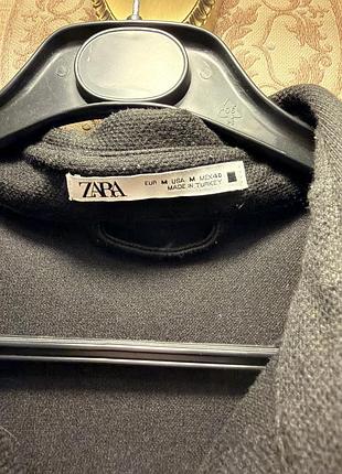 Кофта чоловіча zara чорна 2