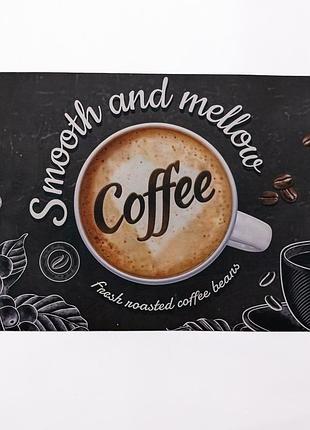 Килимок для кухні smooth and mellow coffee 58*38 см діатомітовий hp-42-45
