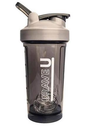 Brave u shaker premium 500 ml - gray