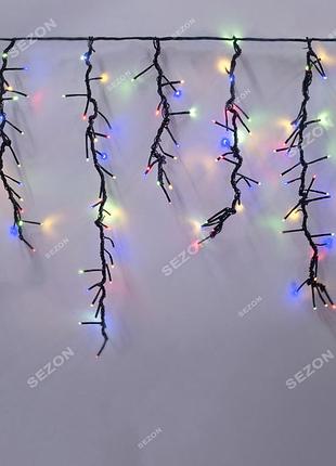 Бахрома- феєрверк led.5м.6м, мульті