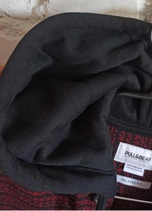 Фланелевая верхняя рубашка pull &bear размер s-xs 7