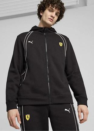 Кофта puma ferrari, оригинал,xl,флис