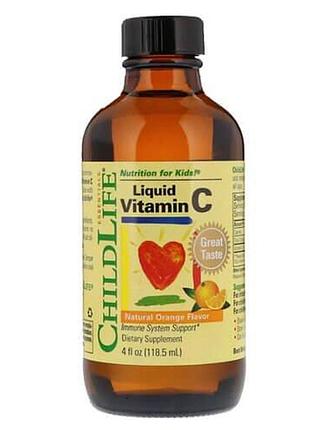 Childlife liquid vitamin c 118,5 мл