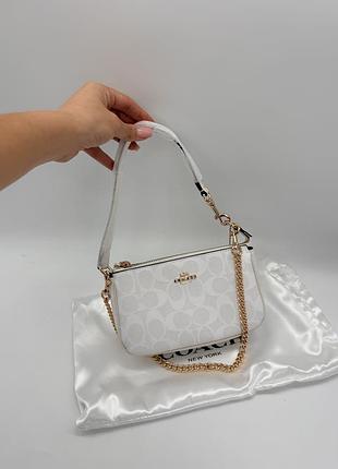 Сумка coach signature canvas bag