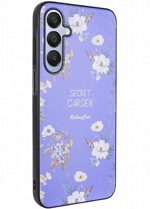 Tpu+pc чехол secret garden для samsung galaxy a25 5g lilac