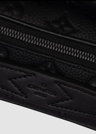 🦁 louis vuitton s lock messenger 2way shoulder bag monogram embossed black 25 х 17 х 9 см 2
