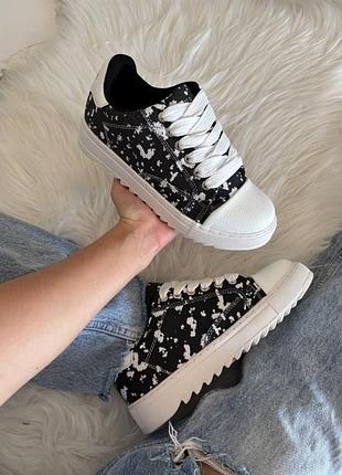Кеди numeris atelier pigment 🖤🤍 2