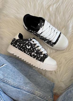 Кеди numeris atelier pigment 🖤🤍 5