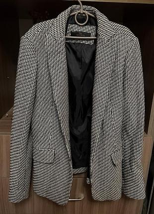 Піджак жіночий next tailoring чорно-білий