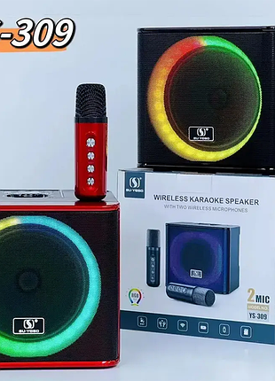 Мінідинамік bluetooth led ys- )
