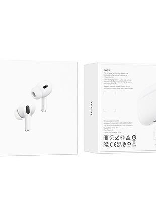 Бездротові навушники tws hoco true wireless stereo headset white ( ) 2
