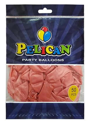 Шарики pelican ' ( см), перламутр розовое золото, 50шт/уп