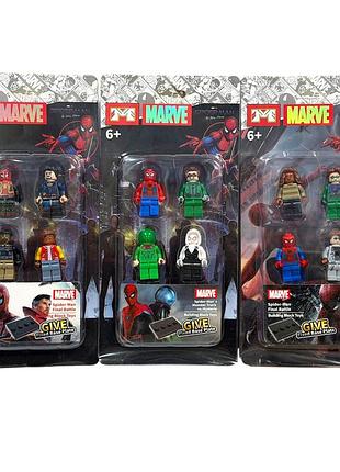 Фигурки marvel 4шт.