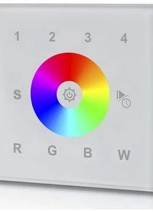 Вбудована сенсорна настінна панель rgbw led sunricher sr-2820 (rf)