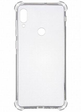 Tpu чехол getman ease logo усиленные углы для huawei p smart z бесцветный (прозрачный)
