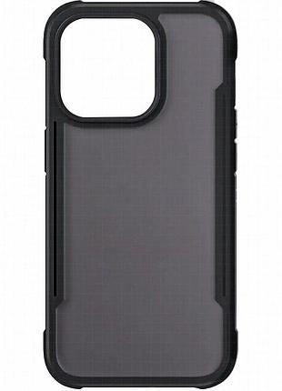 Tpu+pc чехол defense matte для apple iphone 15 (6.1") черный