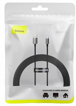 Дата кабель baseus superior series fast charging usb to type-c 100w (1m) (p10320102) cluster black 6