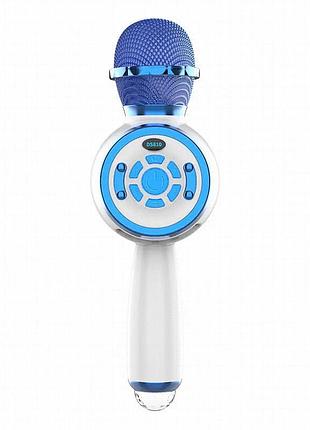Караоке микрофон-колонка ds810 blue