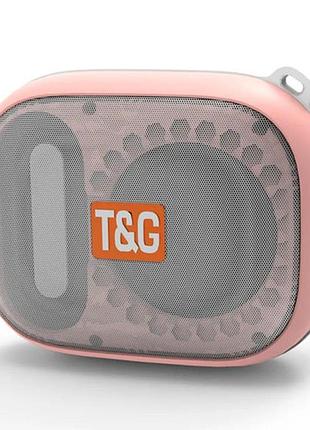 Bluetooth-колонка,, c функцией speakerphone, радио, pink