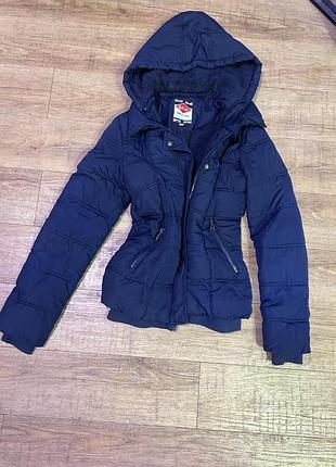 Куртка жіноча lee cooper тепла синя