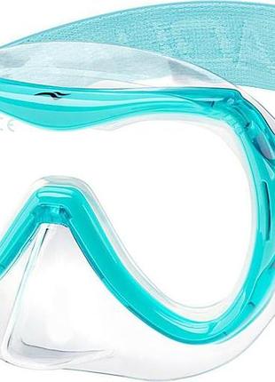Маска для дайвинга aqua speed alize fs 61095 голубой детский one size (622-04)
