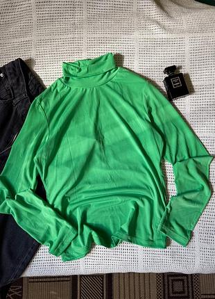 Яскравий зелений гольф гольф primark