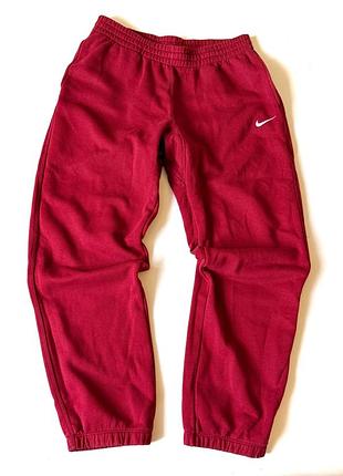Штаны nike solo swoosh fleece baggy vintage