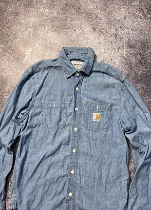 Джинсова сорочка carhartt wip 2