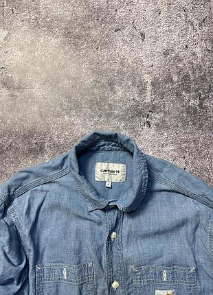Джинсова сорочка carhartt wip 5