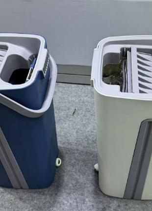 Швабра лентяйка с большим ведром 10 литров mop bucket 203-2 (24)