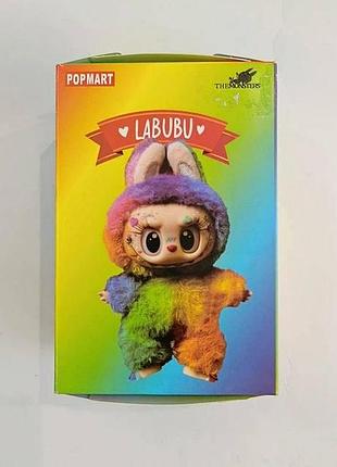 Колекційна pop mart labubu the monsters, сезон — веселкова серія