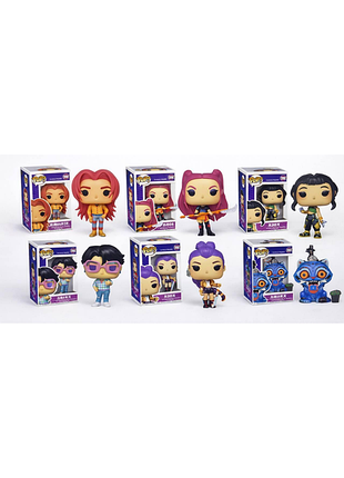Колекційні фігурки «k-pop demon hunters» (стиль funko pop)