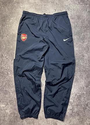 Вінтажні спортивні штани nike total 90 x arsenal fc