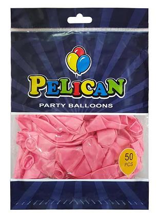 Шарики pelican ' ( см), перламутр розовый, 50шт/уп