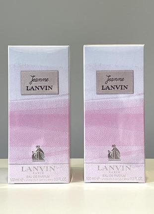 Оригінал. парфумована вода jeanne lanvin від lanvin 100 мл