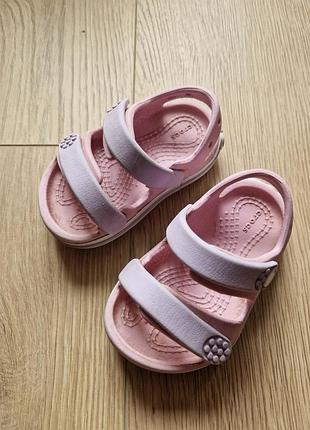 Детские сандалии crocs (оригинал) употреблены 3