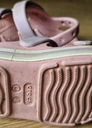 Детские сандалии crocs (оригинал) употреблены 4