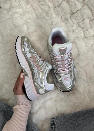 Nike p-6000 white elemental pink 4