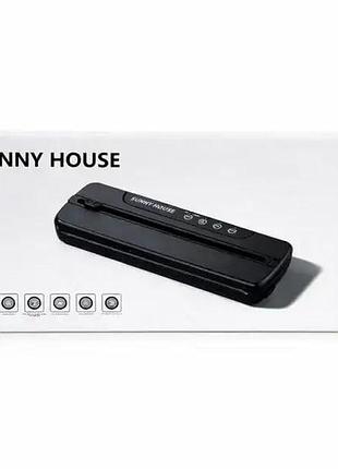 Вакууматор для продуктів sunny house вт, вакуумний пакувальник см з насосом та пакетами