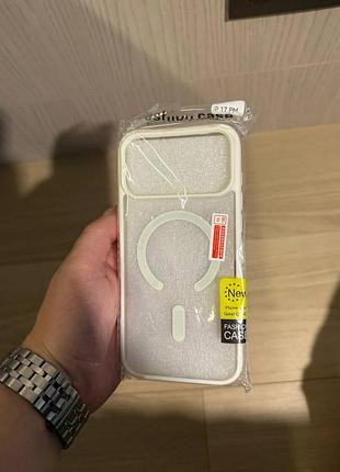 Чохол iphone colour magsafe v2 beige 17