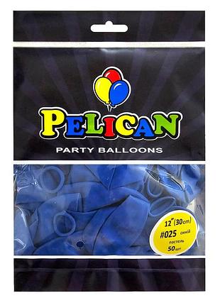 Пастельні сині латексні кульки pelican, см ( "), 50 шт