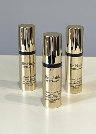 Оригінал. сироватка estee lauder re-nutriv ultimate diamond transformative brillance serum refill  5 мл