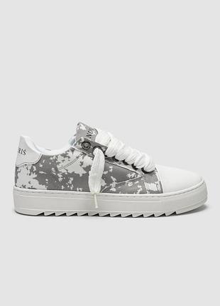 Кеди numeris atelier pigment grey white 🩶🤍