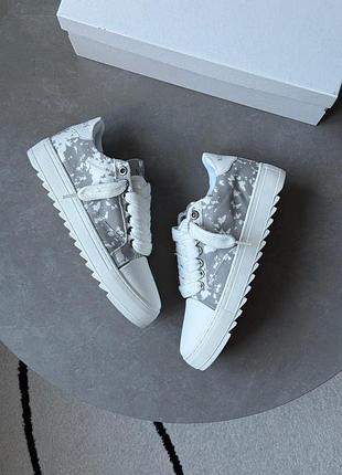 Кеди numeris atelier pigment grey white 🩶🤍 5