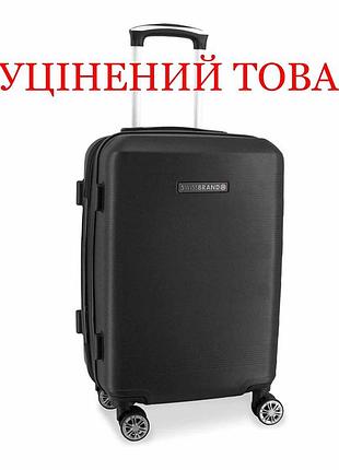 Валіза swissbrand cardiff (m) black (swb_lhcar001m) discounted