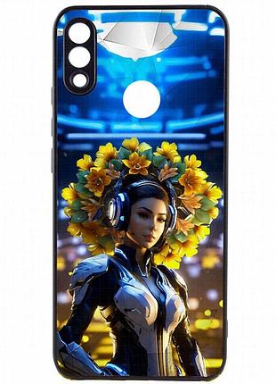 Tpu+pc чехол prisma ladies для xiaomi redmi note 7 / note 7 pro / note 7s cyberpunk