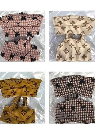 Одяг для лабубу louis vuitton, gucci ( )