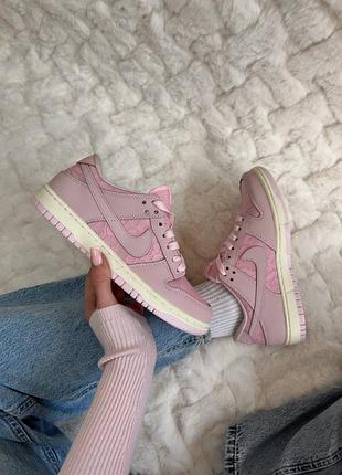 Nike sb dunk low lace pack regal pink