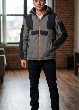 Теплая мужская куртка рефлектов, спортивная куртка pull &amp; bear, m (можно s)