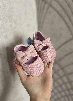 Пінетки для дівчаток рожеві